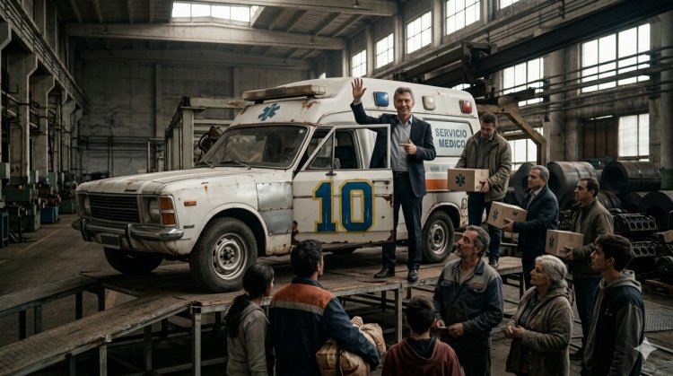 La ambulancia de Macri: el reciclaje de la derecha ante el drama social