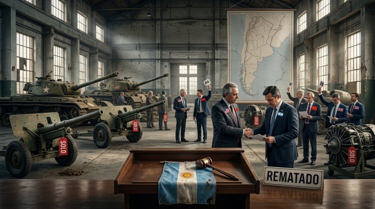 Soberanía en remate: el trasfondo del intento de privatizar y extranjerizar Fabricaciones Militares