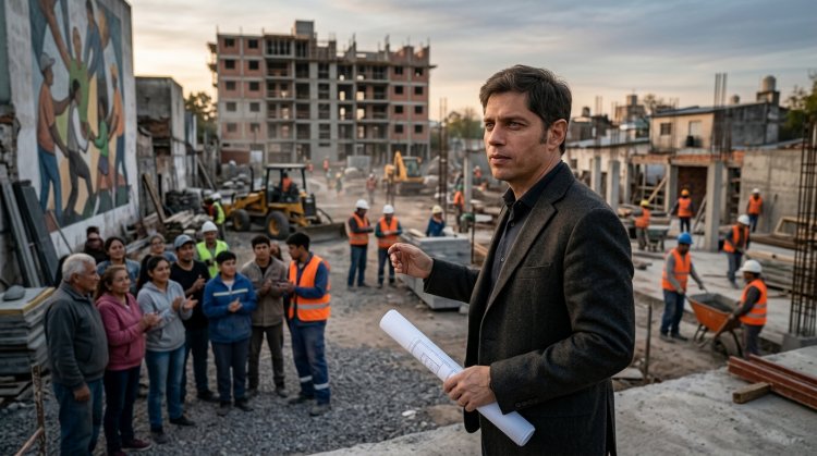 EL FRENTE HACIA LA RECONSTRUCCIÓN Kicillof se consolida como referencia opositora frente al impacto social del modelo libertario