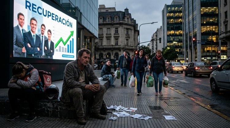 LA ILUSIÓN EDITORIAL VS. LA REALIDAD ESTRUCTURAL El mito de la "recuperación": la brecha salarial expone el núcleo de la precarización libertaria