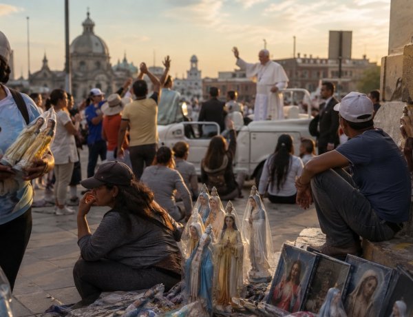 Entre la devoción popular y la economía informal: el trasfondo social tras las dudas sobre la visita papal