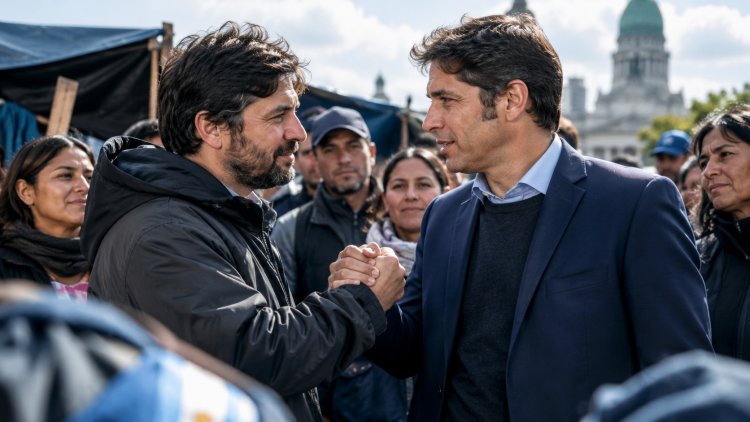 La unidad necesaria contra el ajuste: Grabois se alinea con Kicillof y prioriza la agenda de los sectores populares